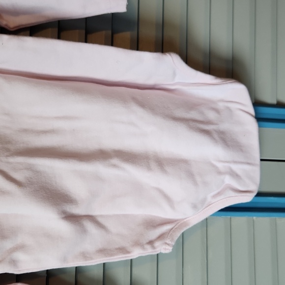 Jacadi Paris Light Pink Long Sleeve Onesie - Picture 10 of 13